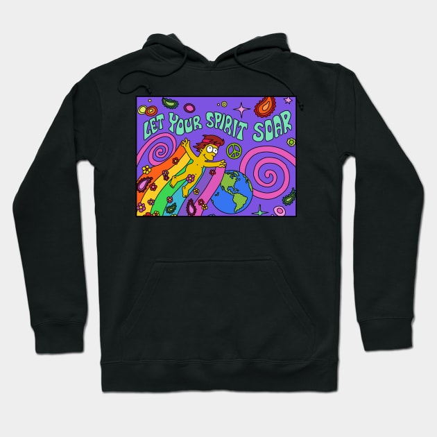 Let Your Spirit Soar Hoodie by TripoffGeloEDM